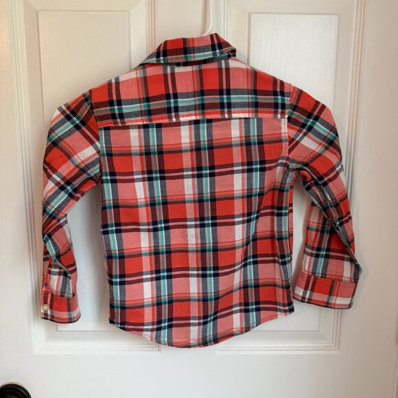 3/$15 Bundle | Plaid Long-Sleeve Button-Down Shirt - Picture 3 of 6